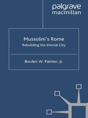 cover image of Mussolini's Rome